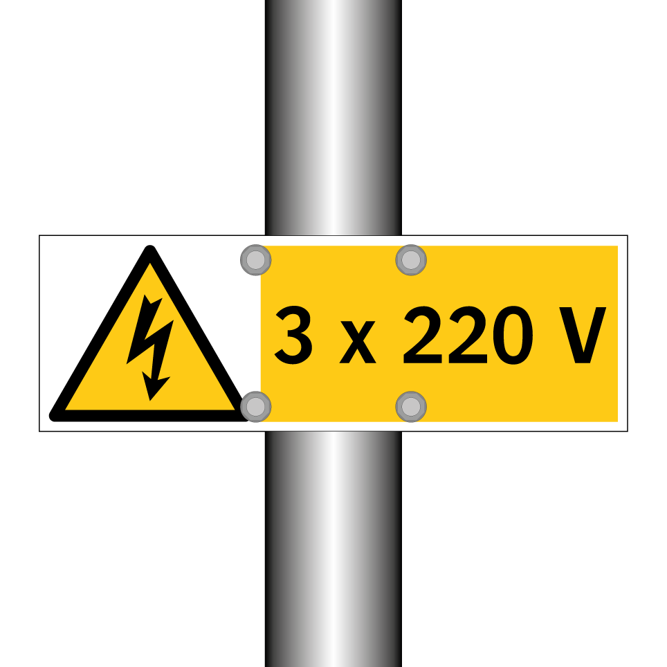 3 x 220 V