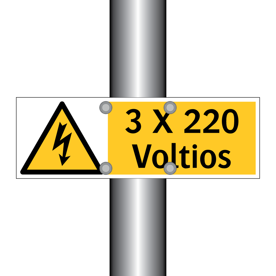 3 X 220 Voltios