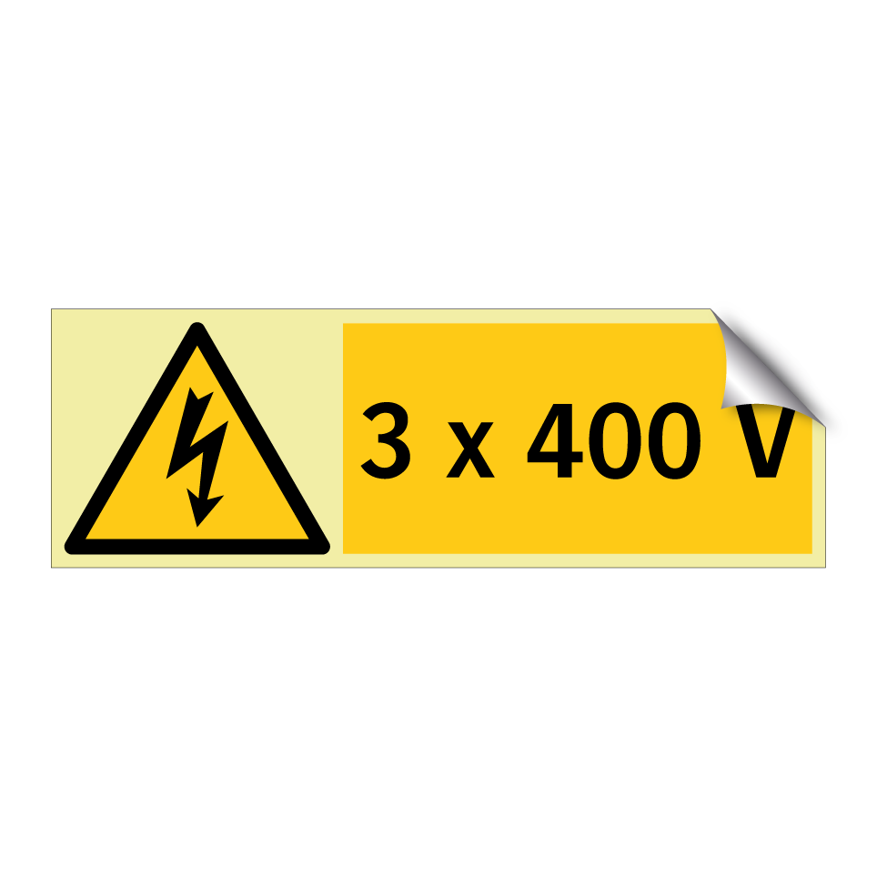 3 x 400 V