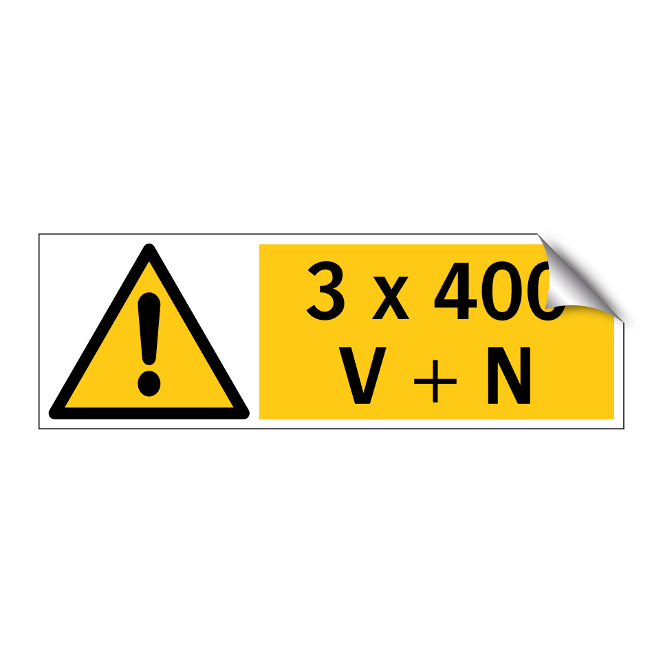 3 x 400 V + N