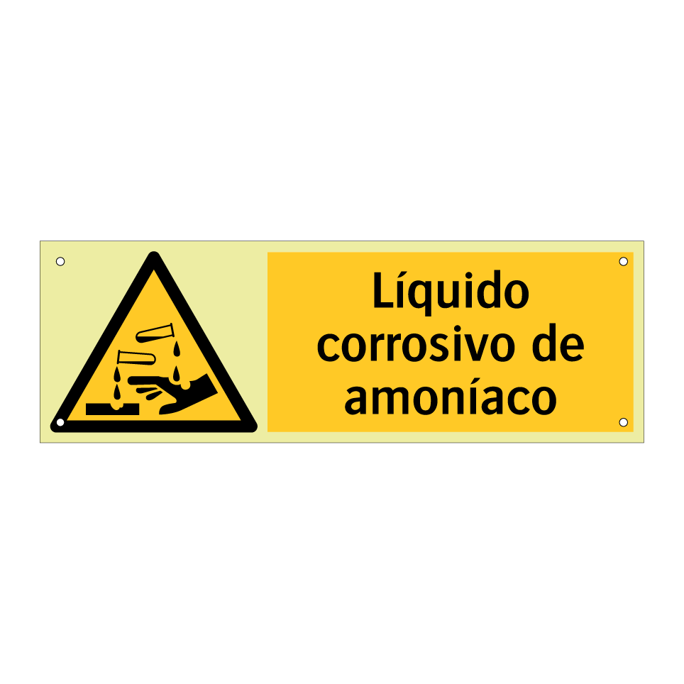 Líquido corrosivo de amoníaco