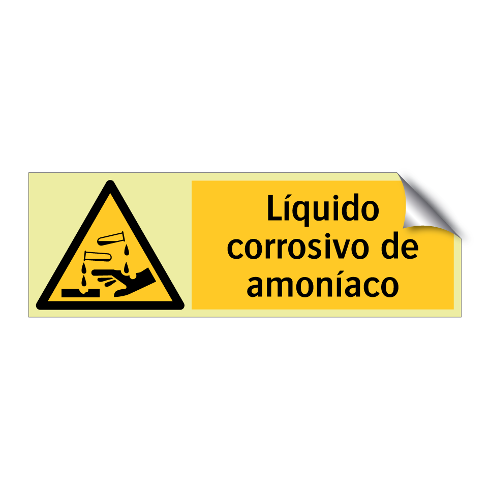 Líquido corrosivo de amoníaco