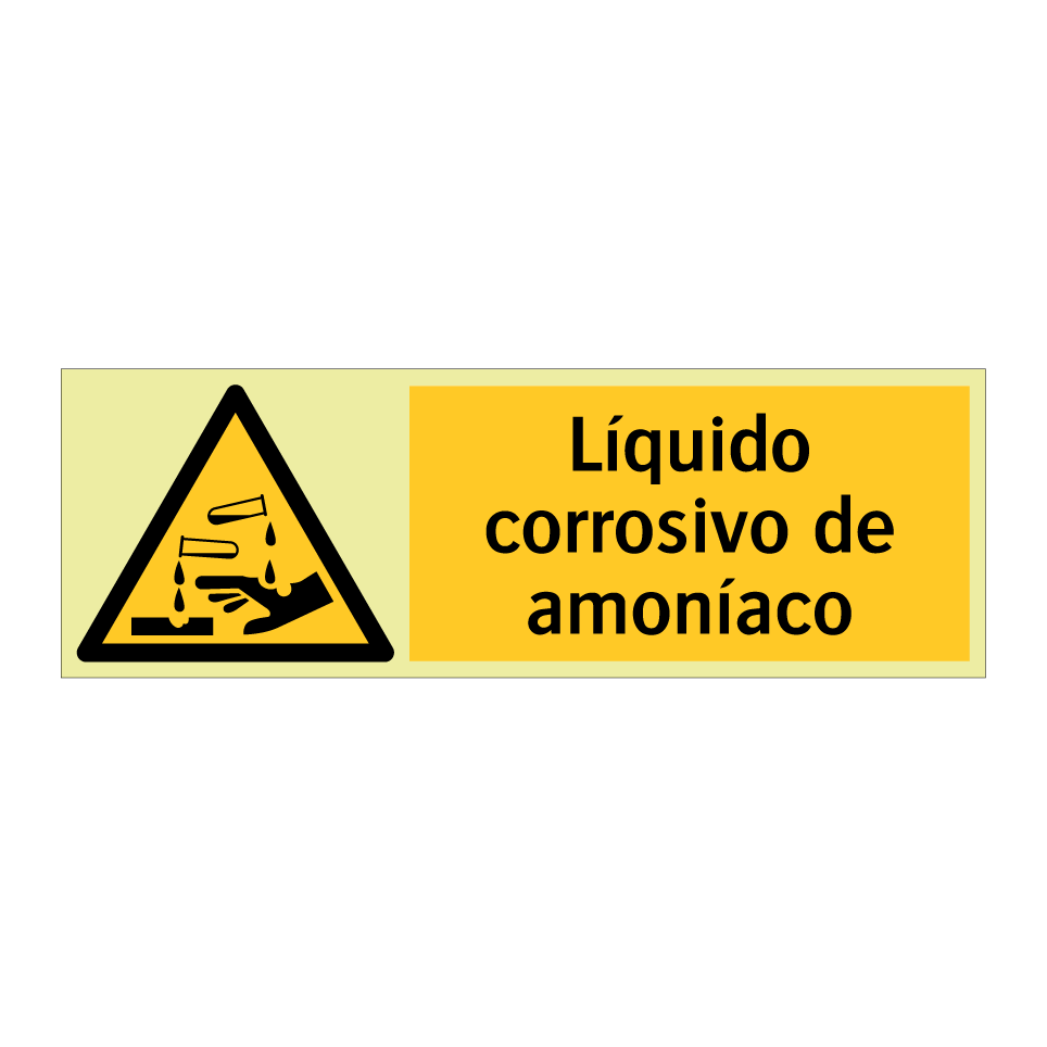 Líquido corrosivo de amoníaco