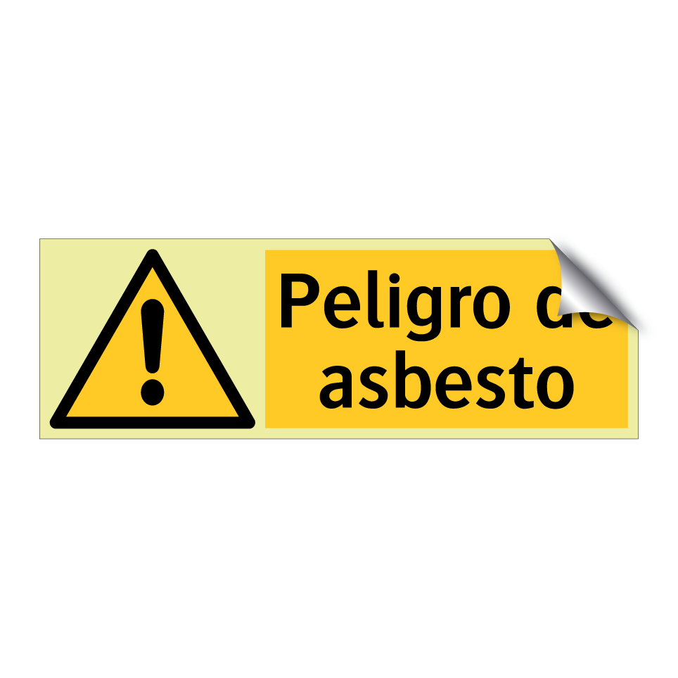 Peligro de asbesto