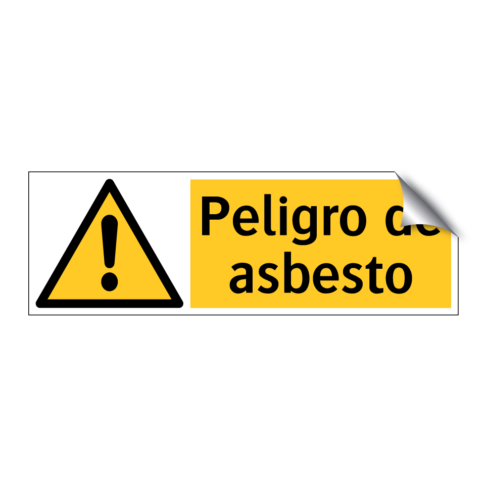Peligro de asbesto