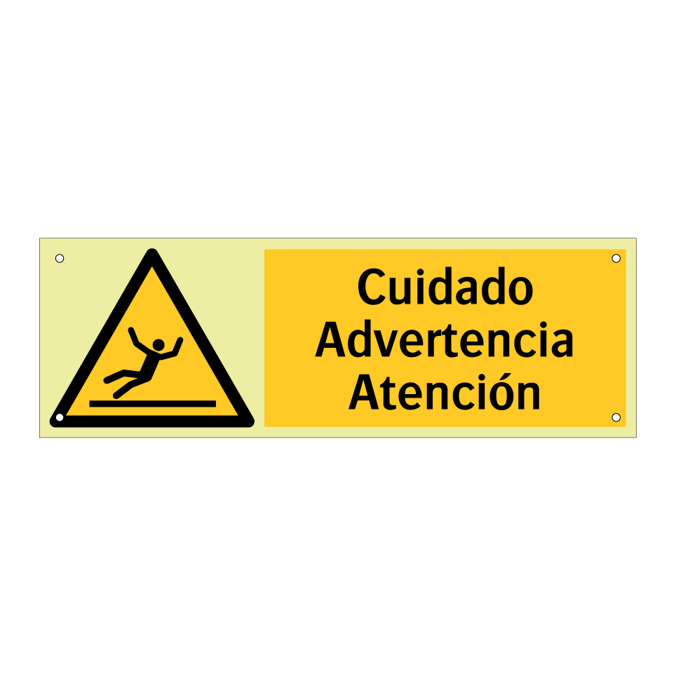 Cuidado Advertencia Atención