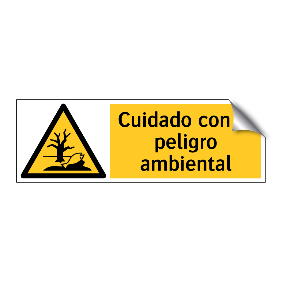 Cuidado con el peligro ambiental