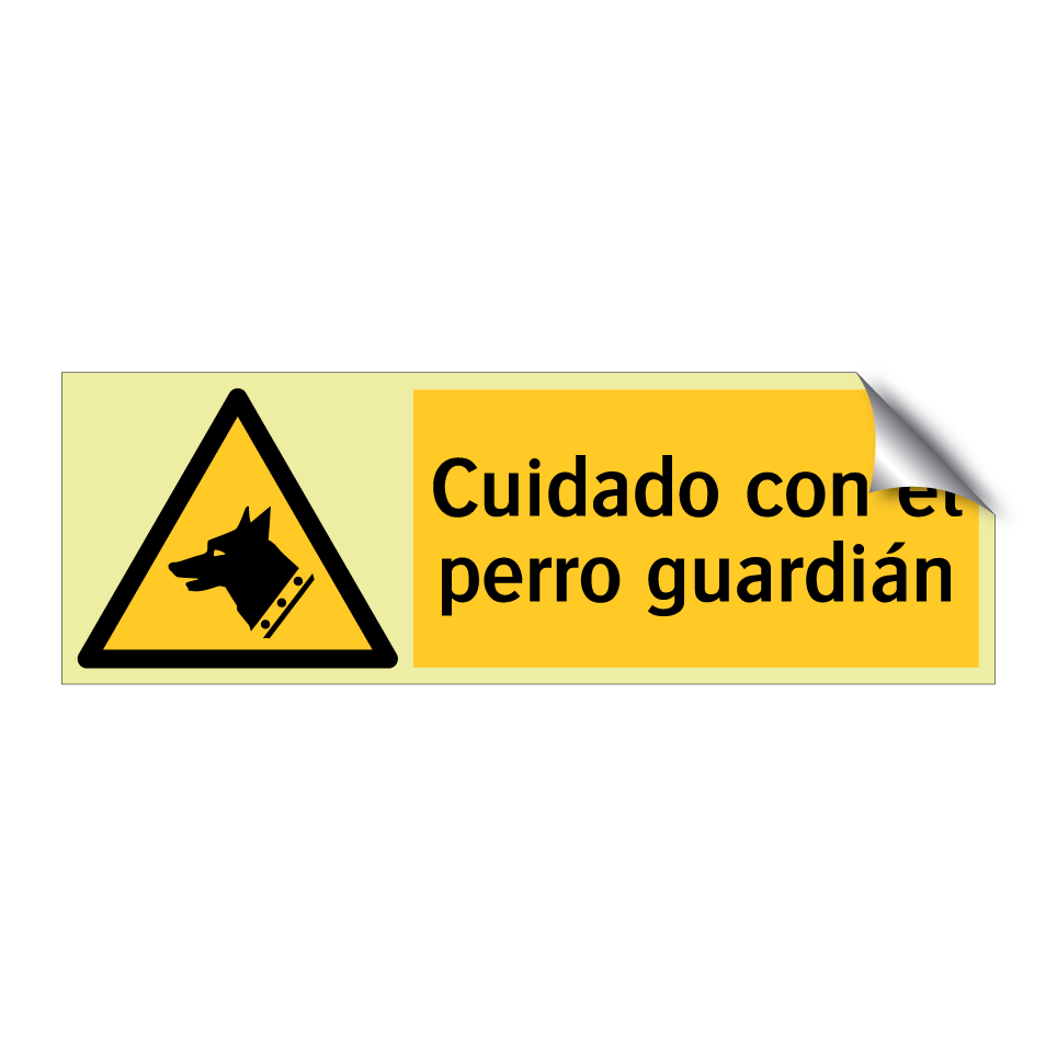 Cuidado con el perro guardián