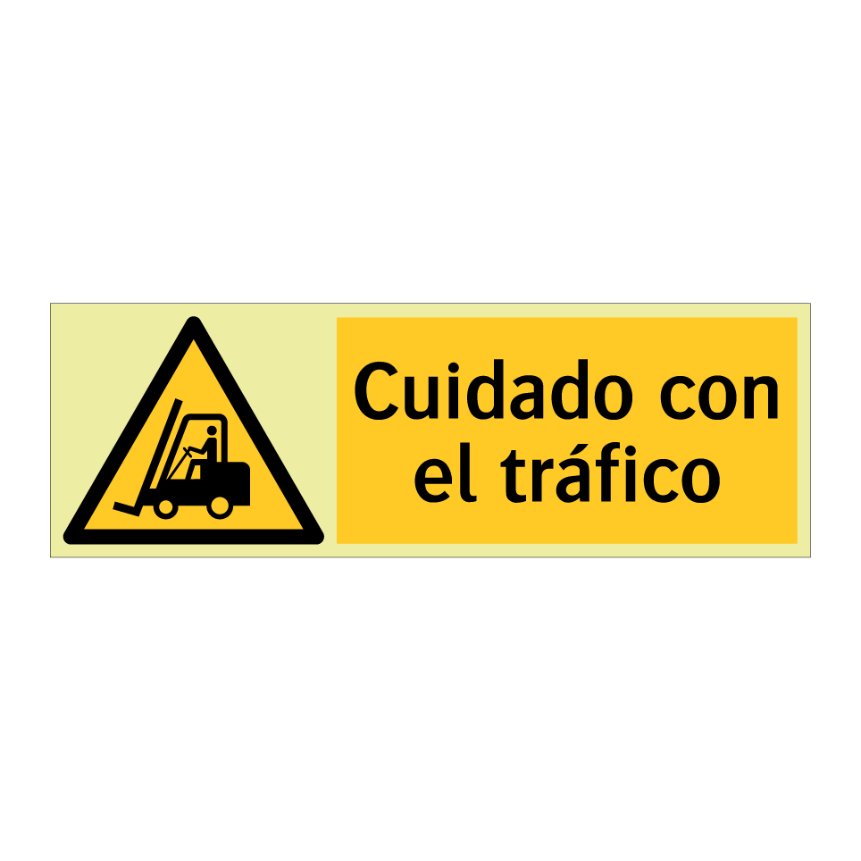 Cuidado con el tráfico