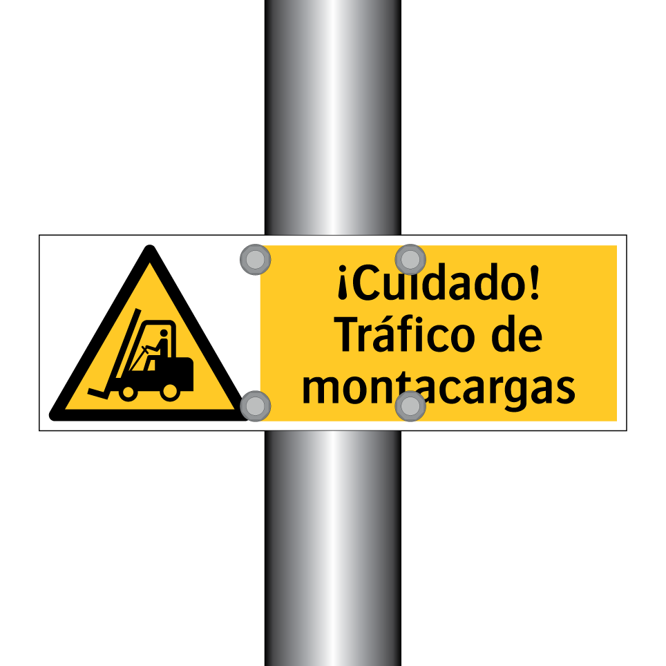 ¡Cuidado! Tráfico de montacargas