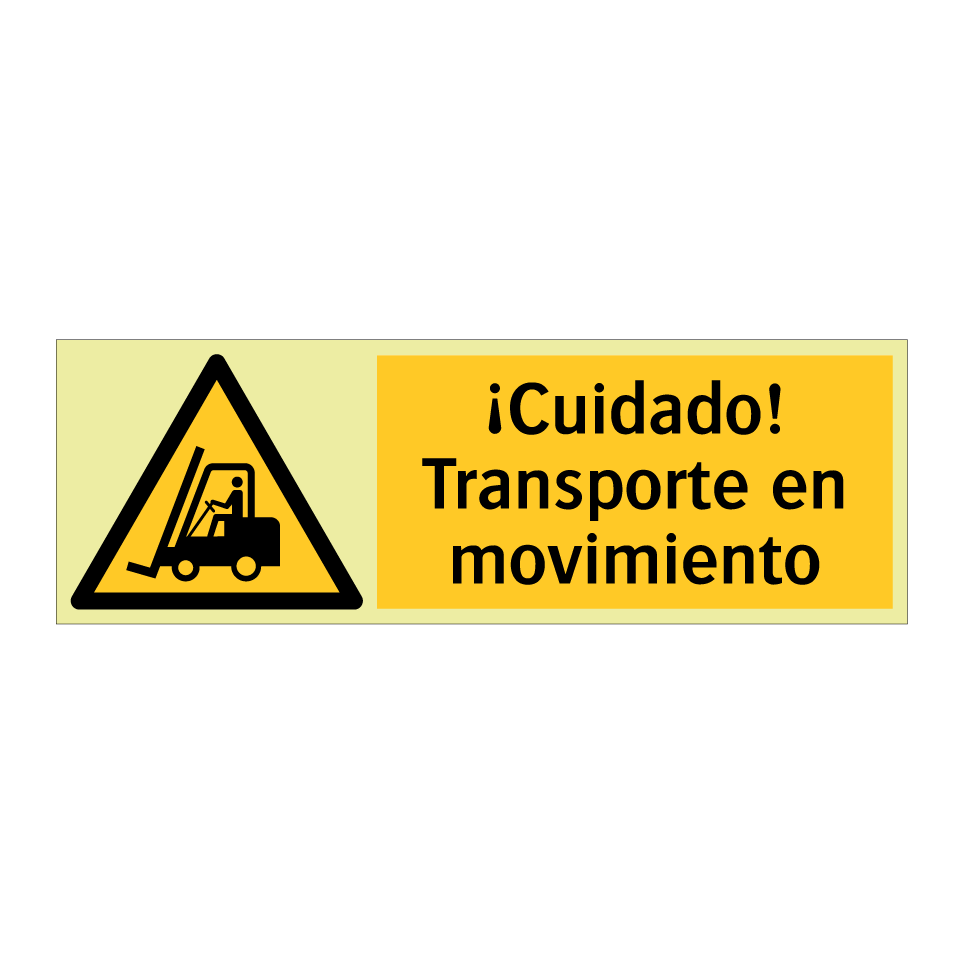 ¡Cuidado! Transporte en movimiento