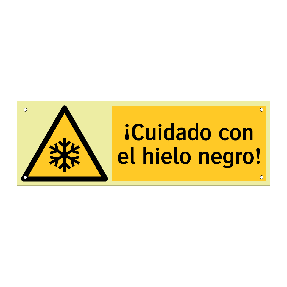 ¡Cuidado con el hielo negro!