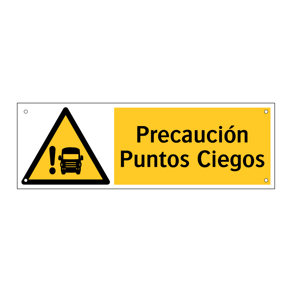 Precaución Puntos Ciegos