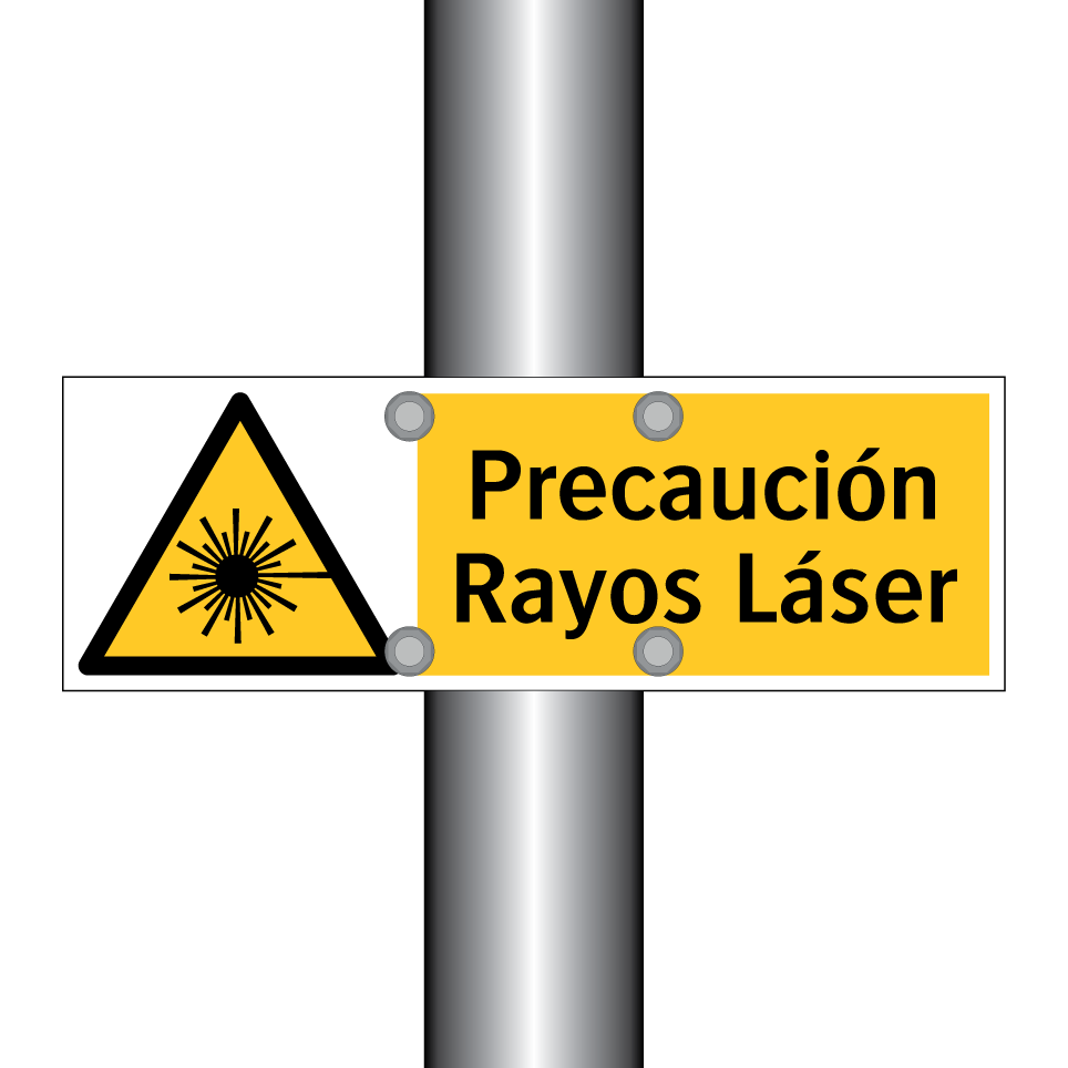 Precaución Rayos Láser