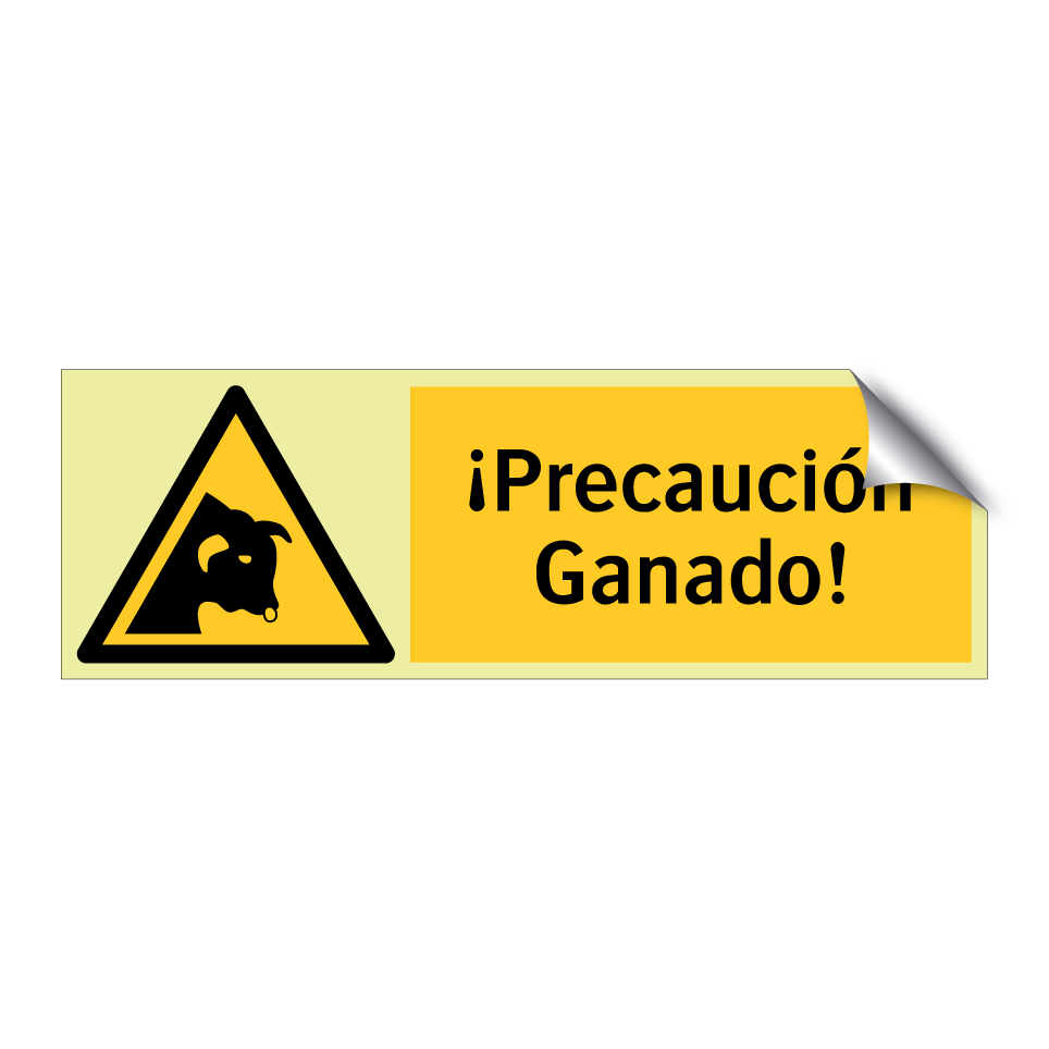 ¡Precaución Ganado!