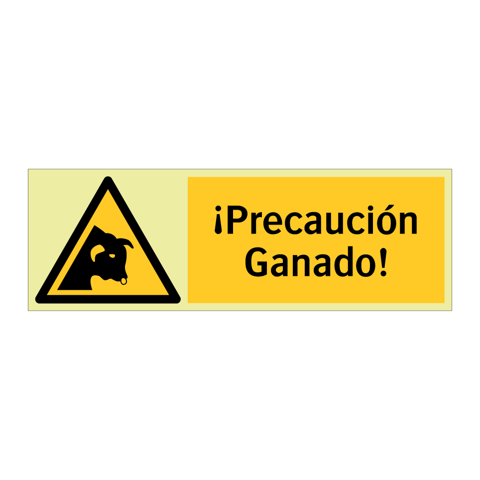 ¡Precaución Ganado!