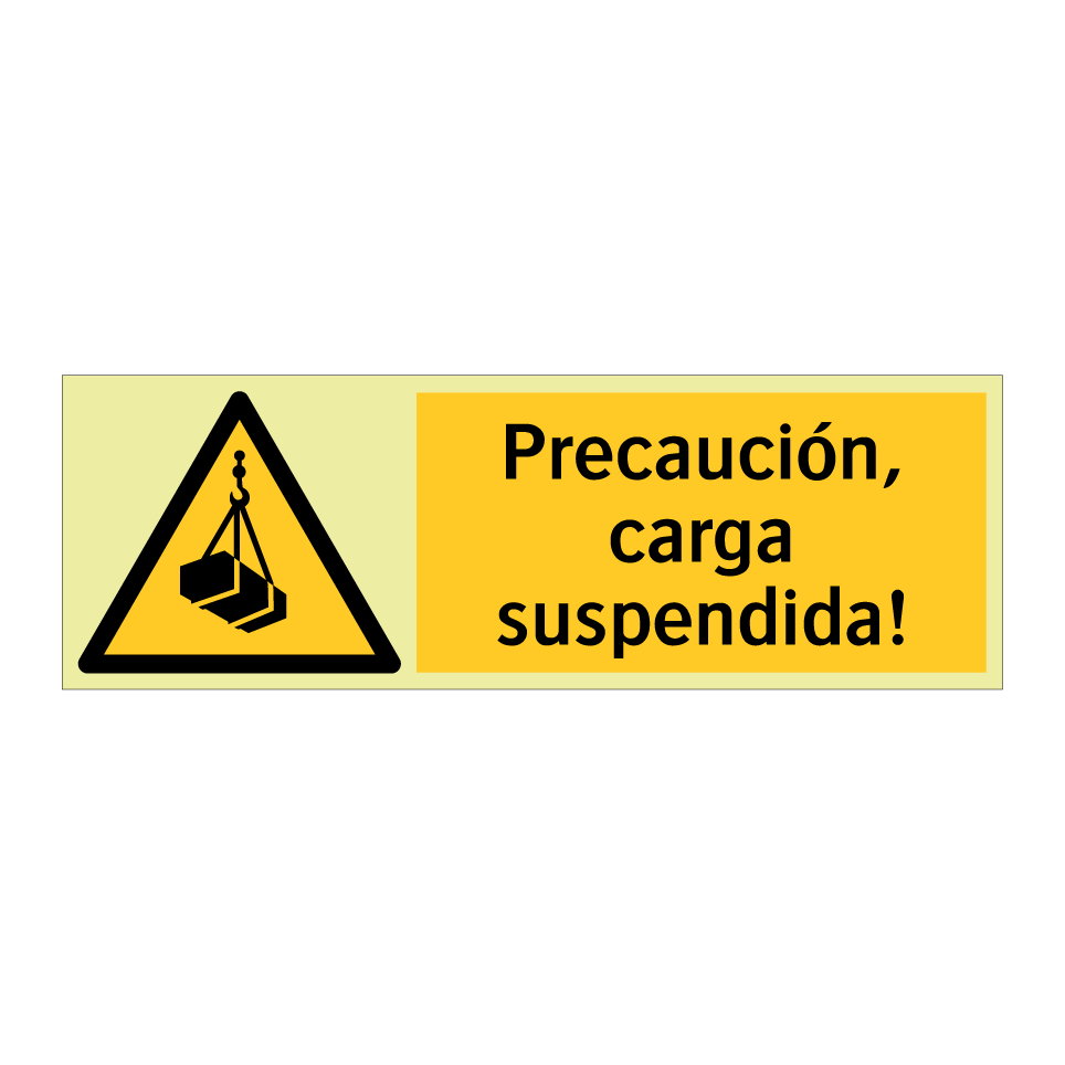 Precaución, carga suspendida!