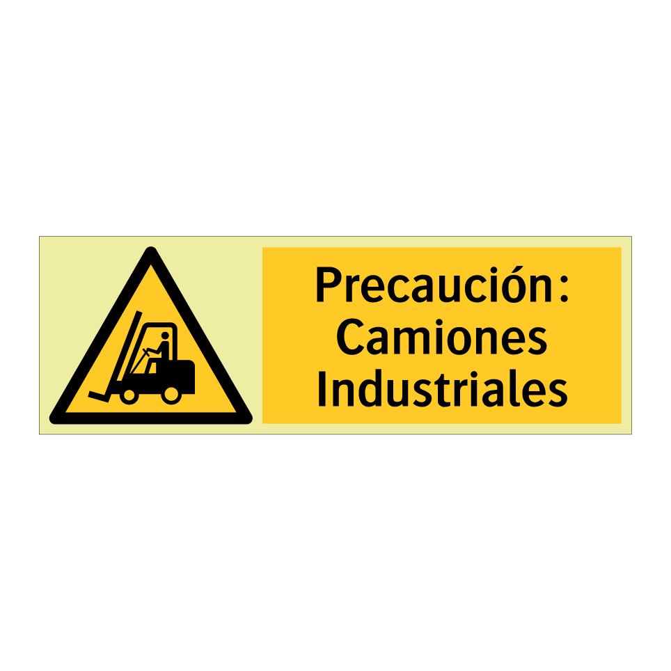 Precaución: Camiones Industriales
