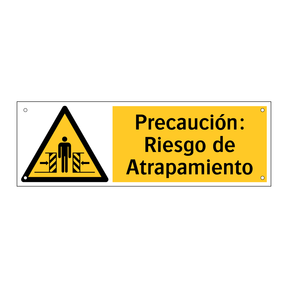 Precaución: Riesgo de Atrapamiento
