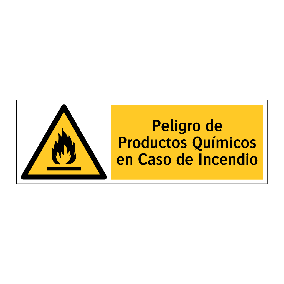 Peligro de Productos Químicos en Caso de Incendio