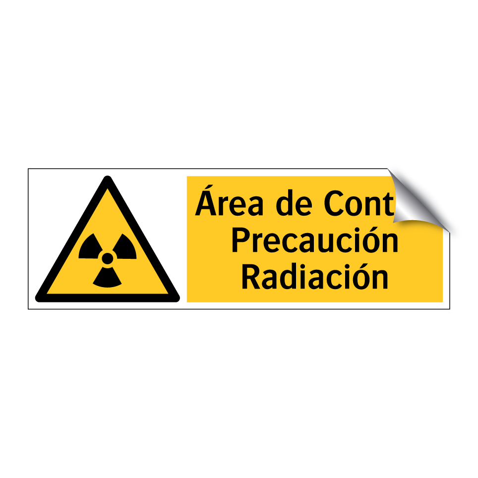 Área de Control Precaución Radiación