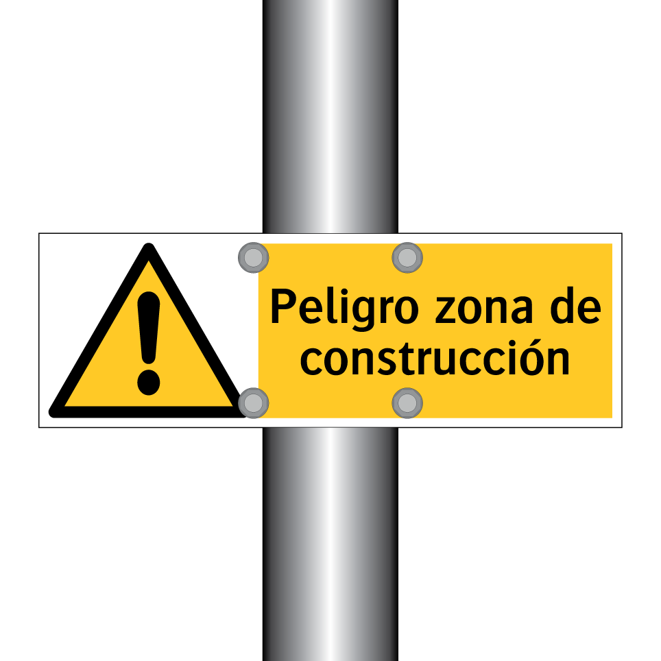 Peligro zona de construcción