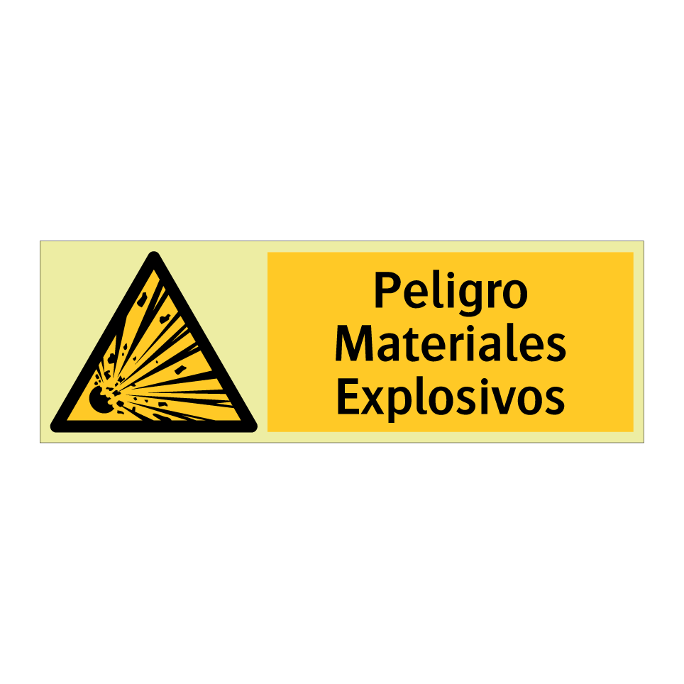 Peligro Materiales Explosivos