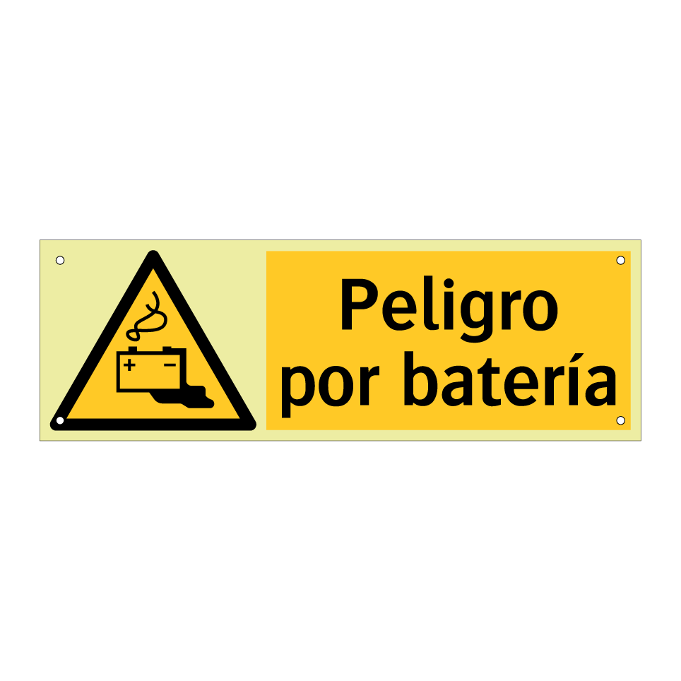 Peligro por batería