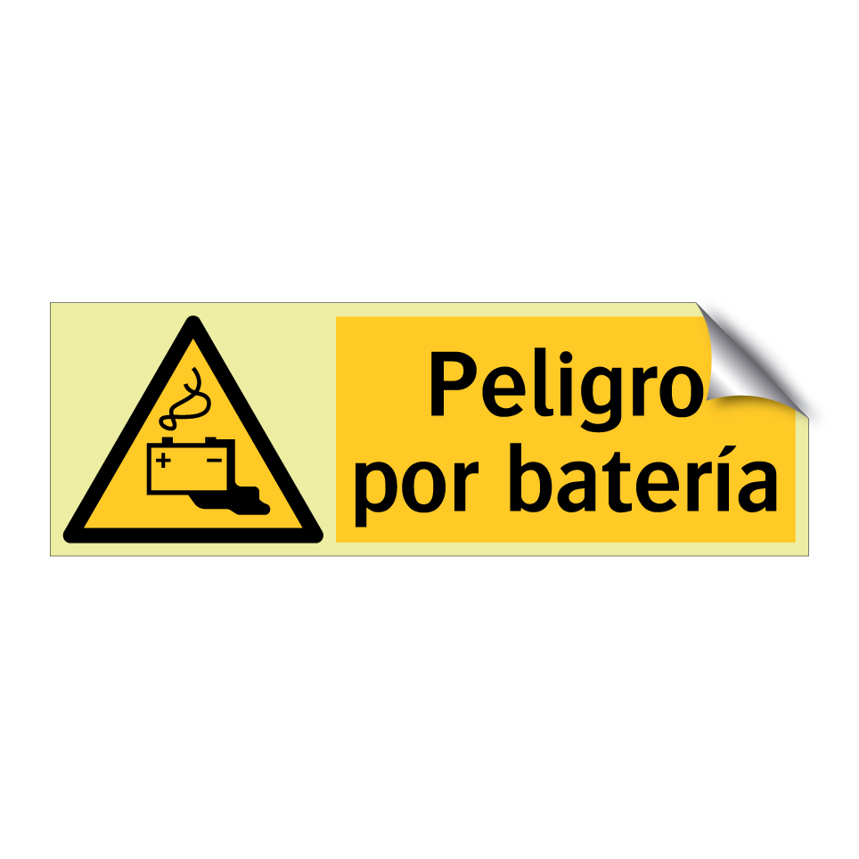 Peligro por batería