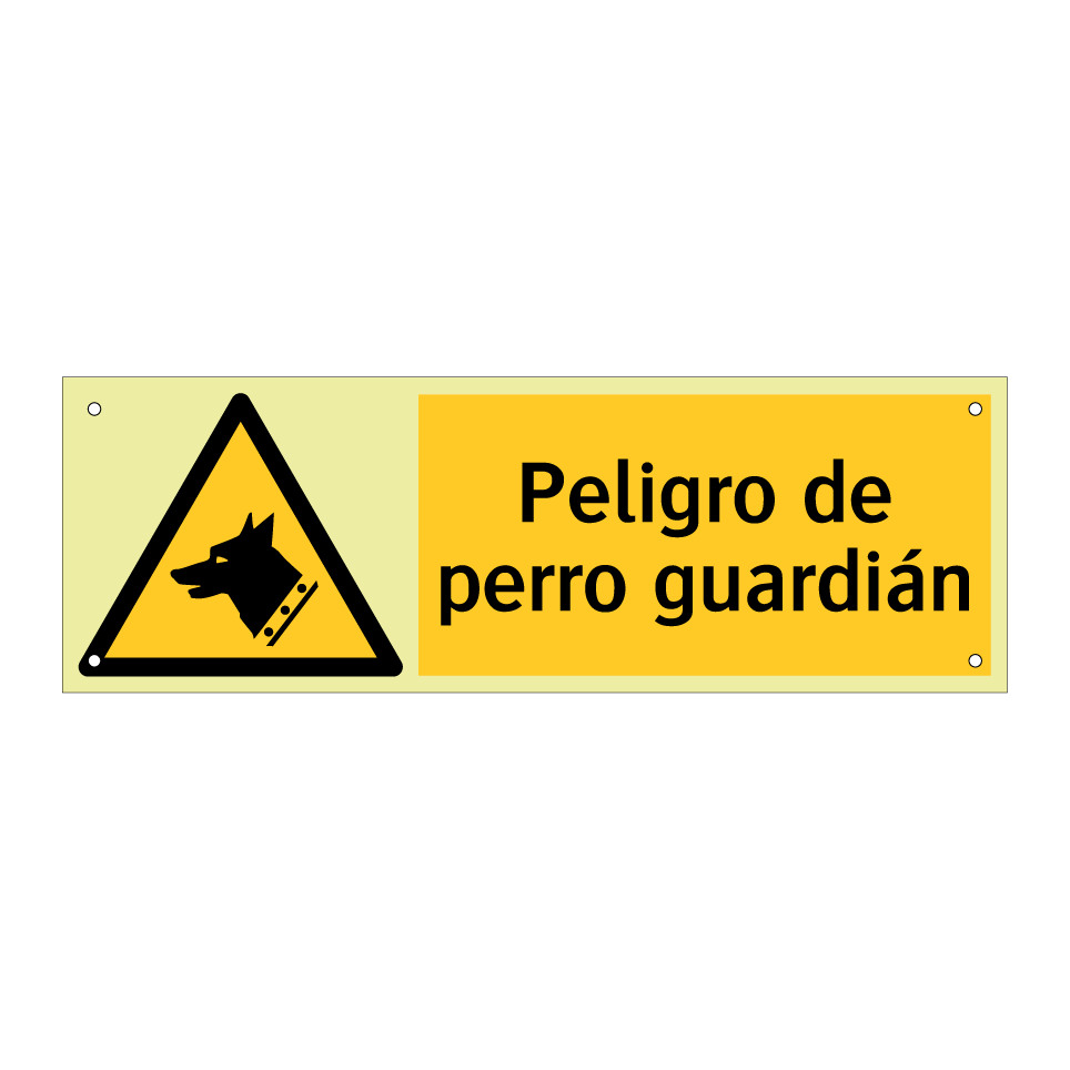 Peligro de perro guardián