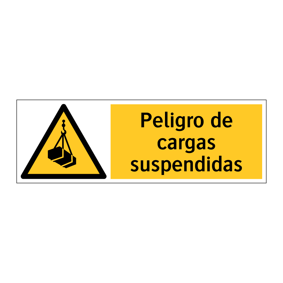 Peligro de cargas suspendidas