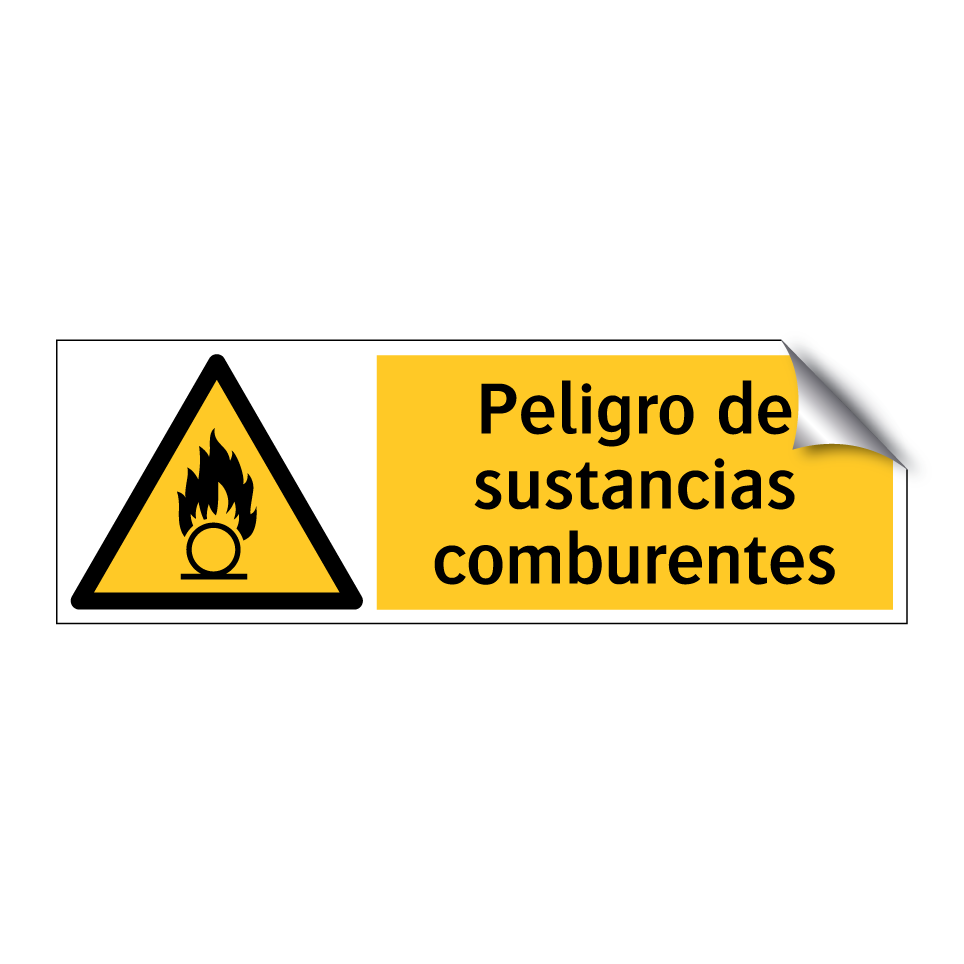 Peligro de sustancias comburentes