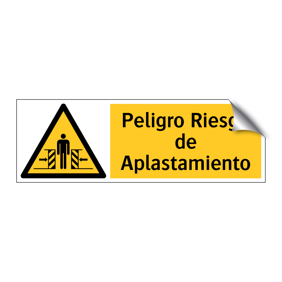 Peligro Riesgo de Aplastamiento