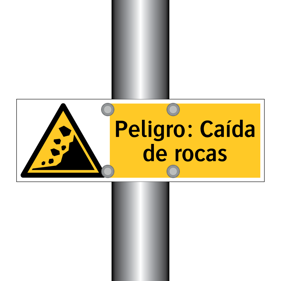 Peligro: Caída de rocas