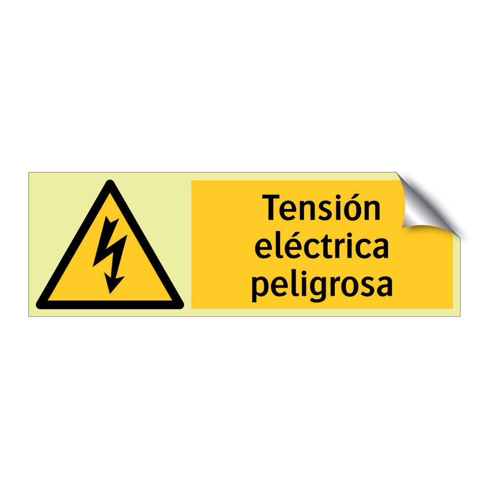 Tensión eléctrica peligrosa