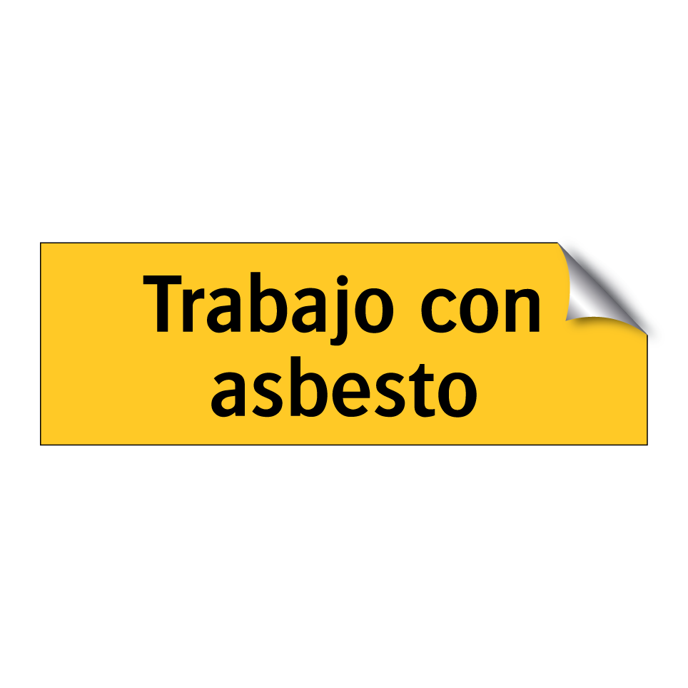 Trabajo con asbesto