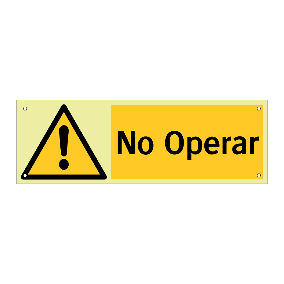 No Operar