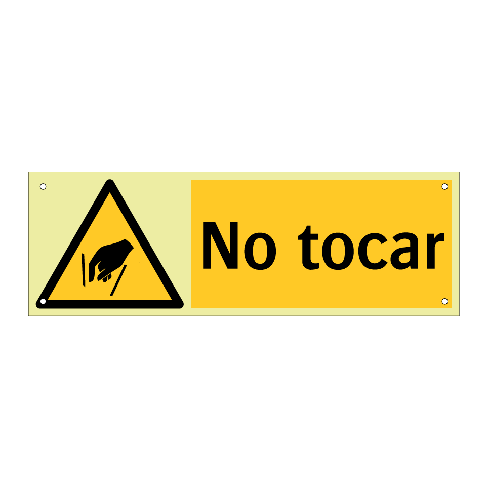 No tocar