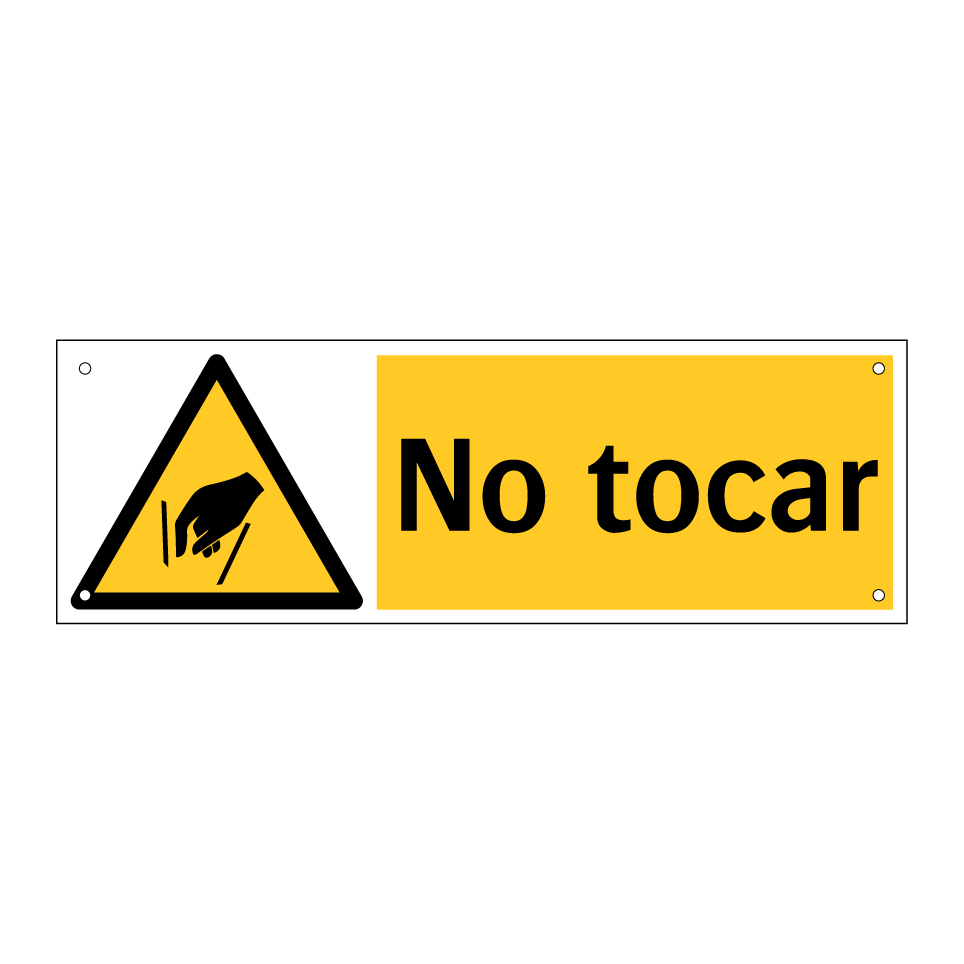 No tocar