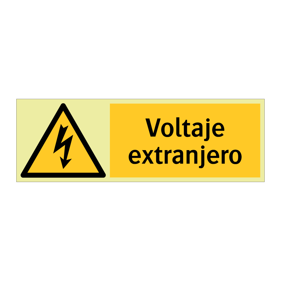 Voltaje extranjero