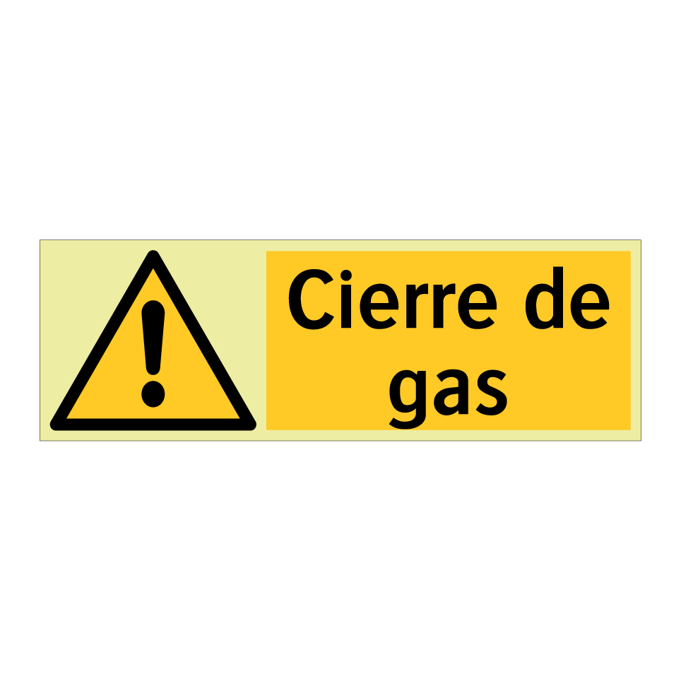 Cierre de gas