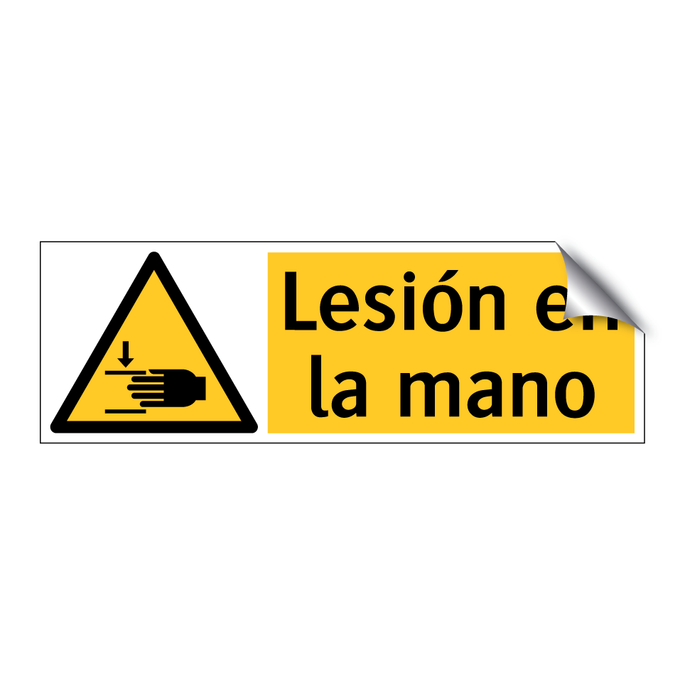 Lesión en la mano