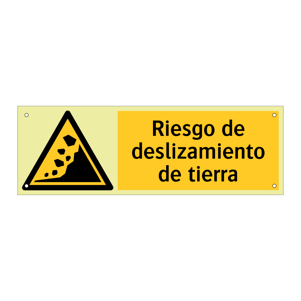 Riesgo de deslizamiento de tierra