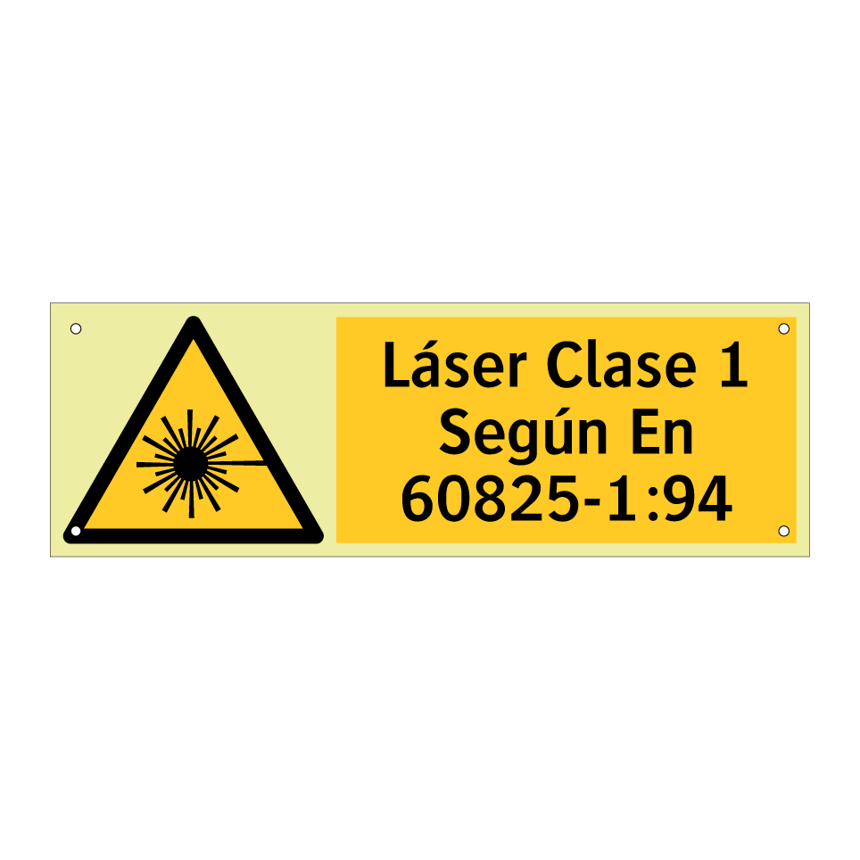 Láser Clase 1 Según En 60825-1:94