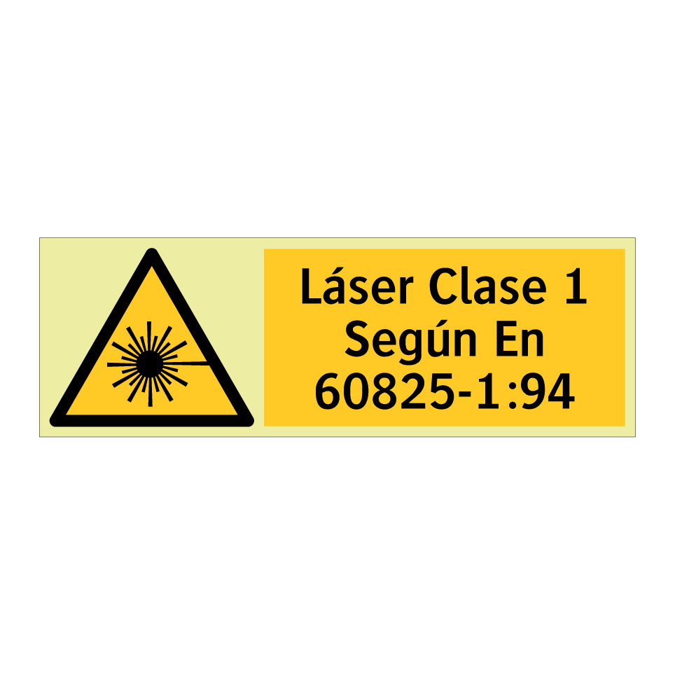 Láser Clase 1 Según En 60825-1:94