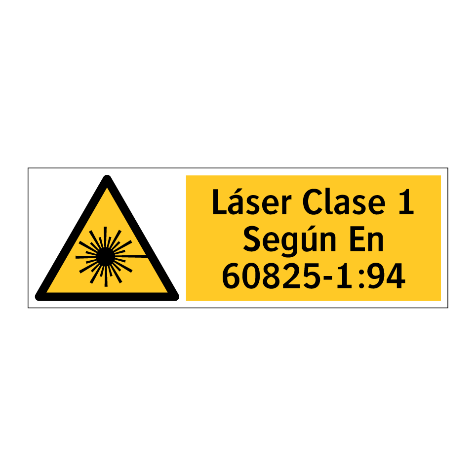 Láser Clase 1 Según En 60825-1:94