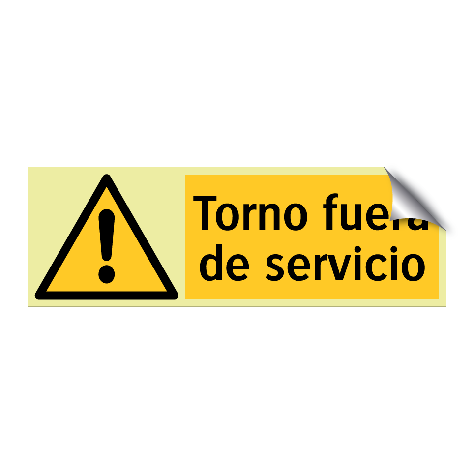 Torno fuera de servicio