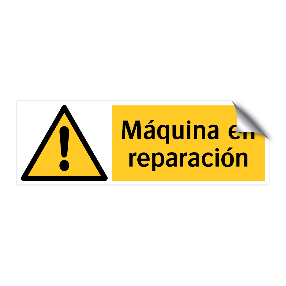Máquina en reparación