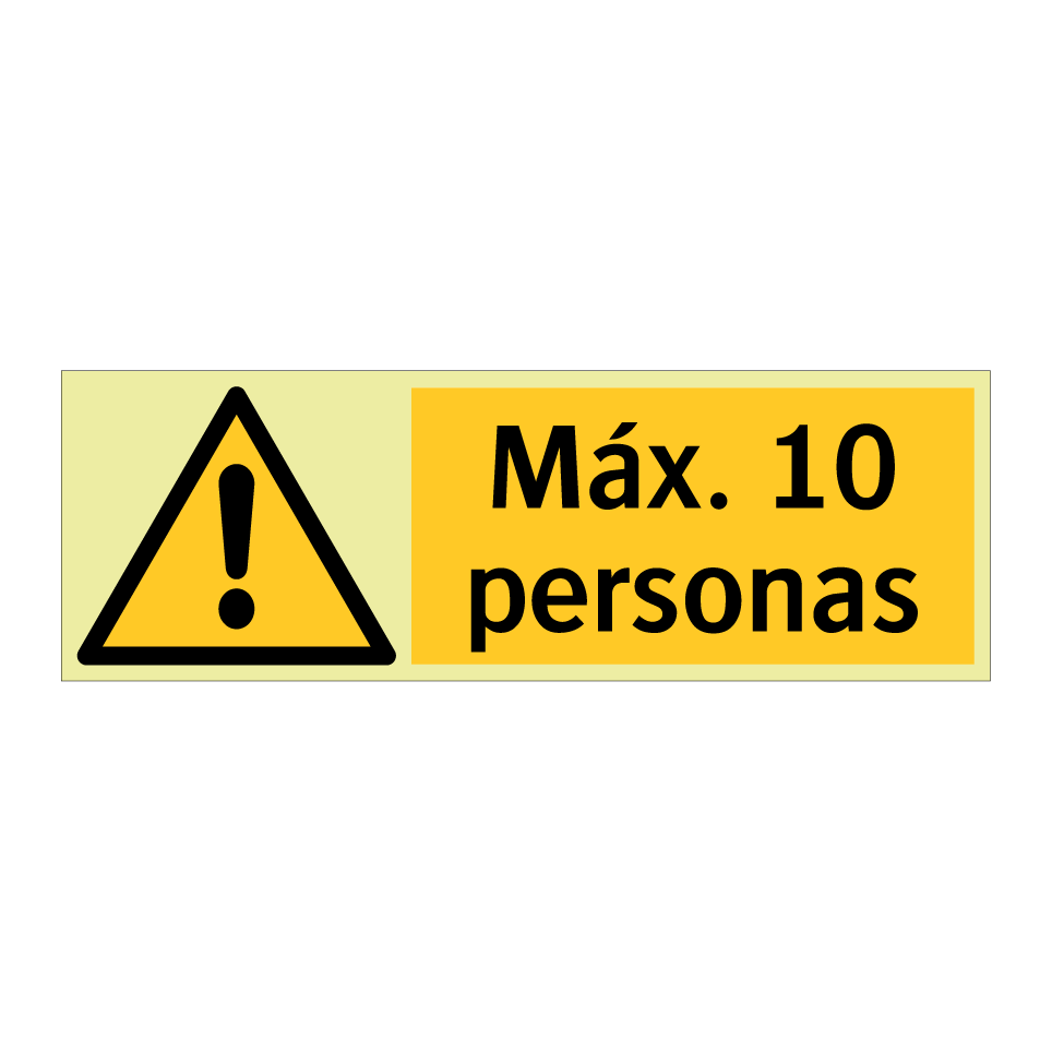 Máx. 10 personas