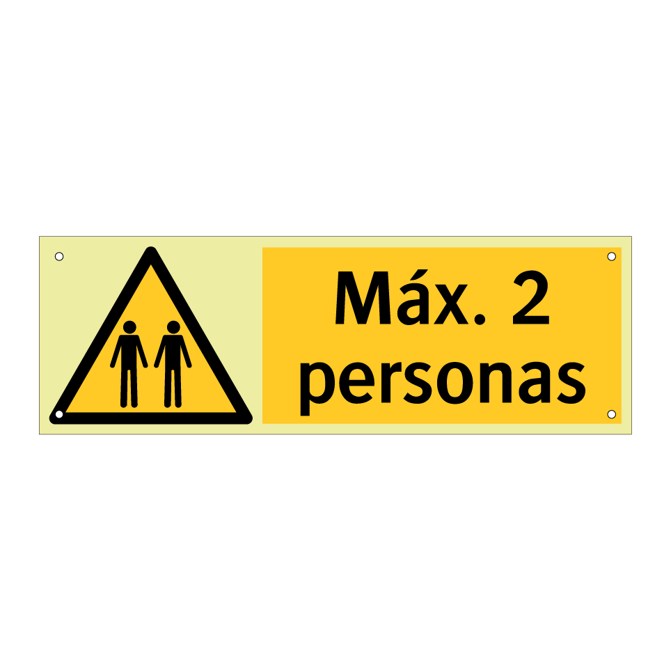 Máx. 2 personas